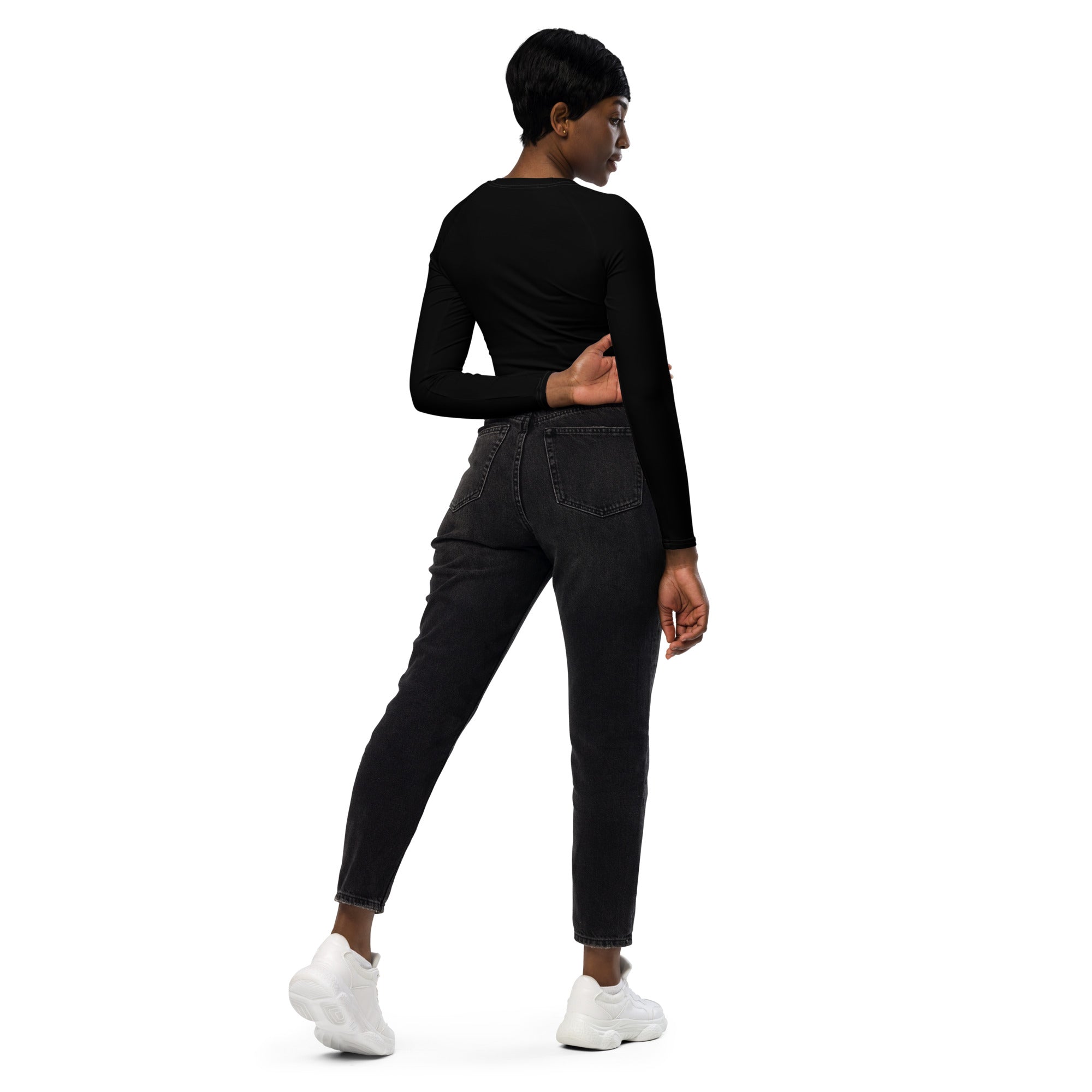 SHE REBEL - SHINE Recycled Crop Top UPF 50+